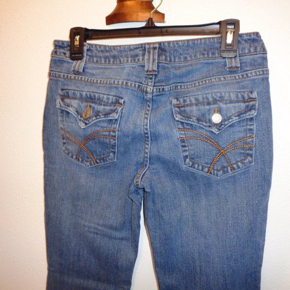 So Flap Pocket Jeans Size 11 Short Junior's Style 1660 - Picture 2 of 9